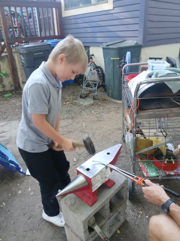 Erik With Anvil